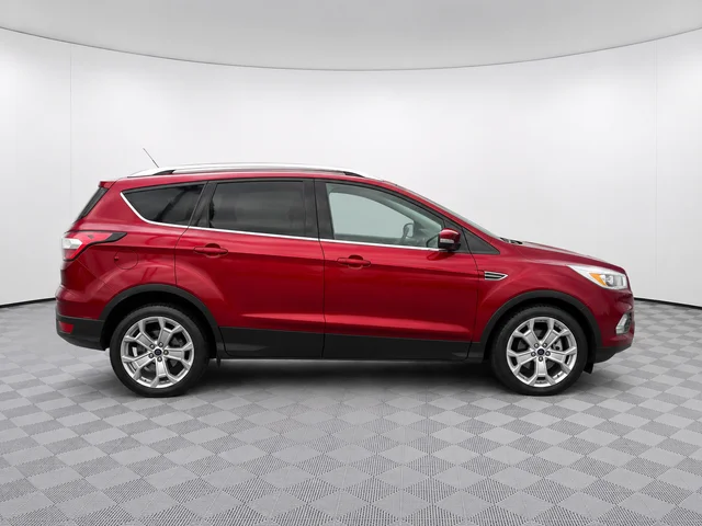 Used 2018 Red Ford Titanium image 4