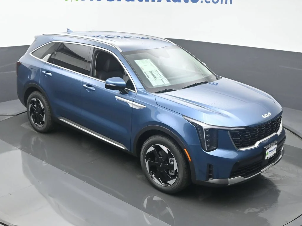 Used 2025 Blue Kia EX image 3