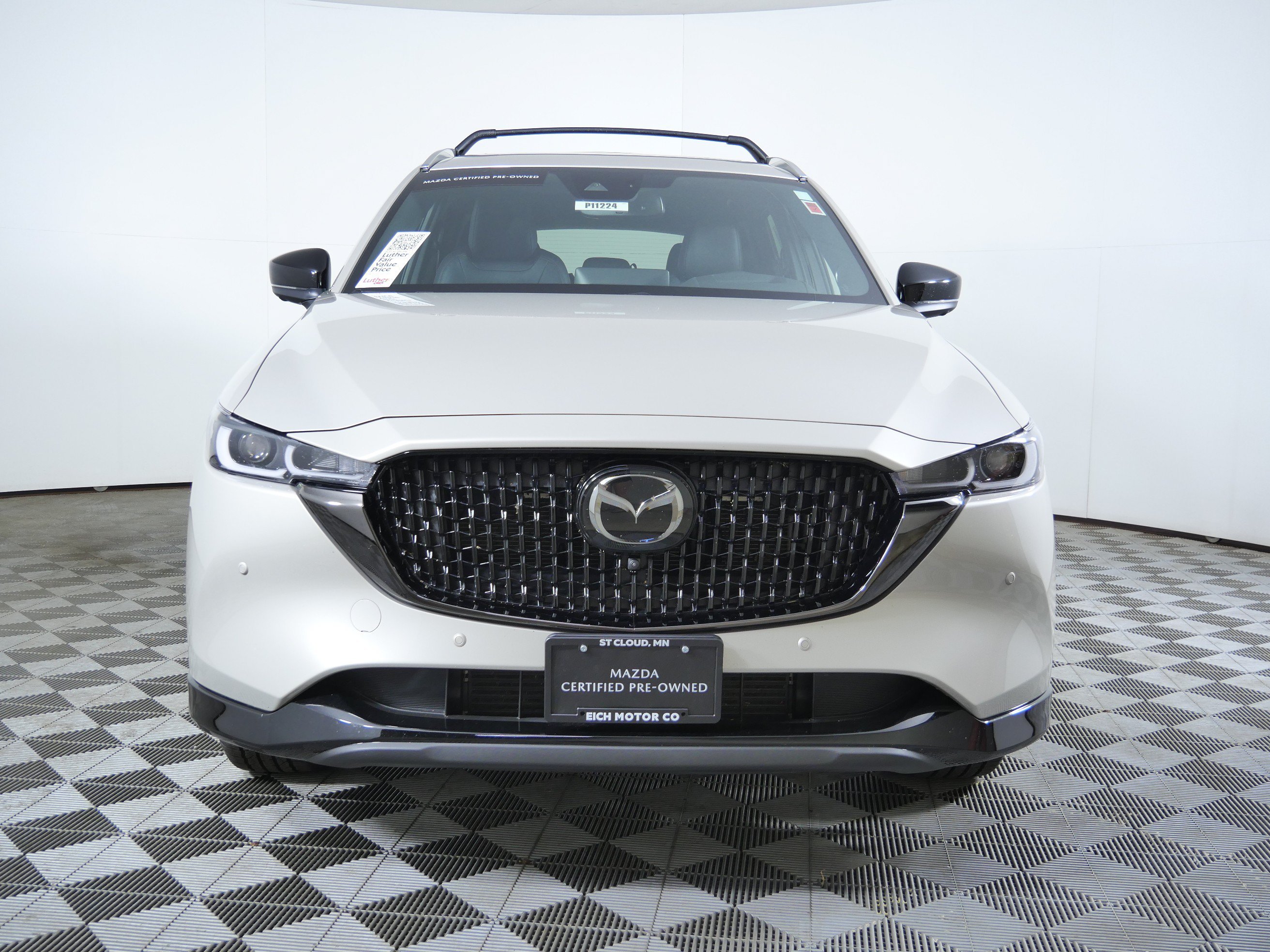 Certified 2025 Mazda CX-5 Turbo Premium Package with VIN JM3KFBDY5S0777254 for sale in St. Cloud, Minnesota