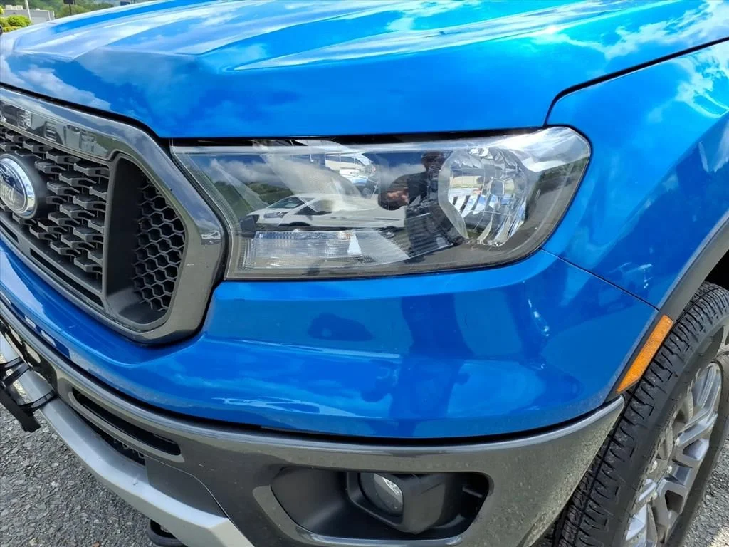 Used 2021 Blue Metallic Ford XLT image 9