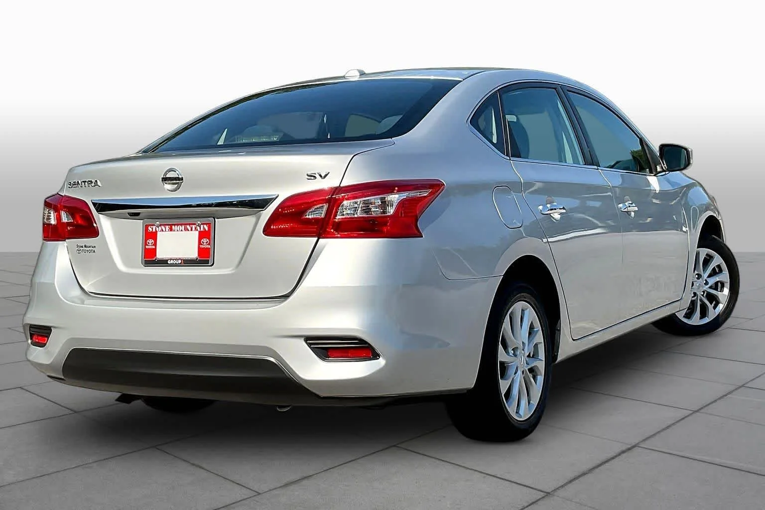 Used 2019 Brilliant Silver Metallic Nissan SV image 13
