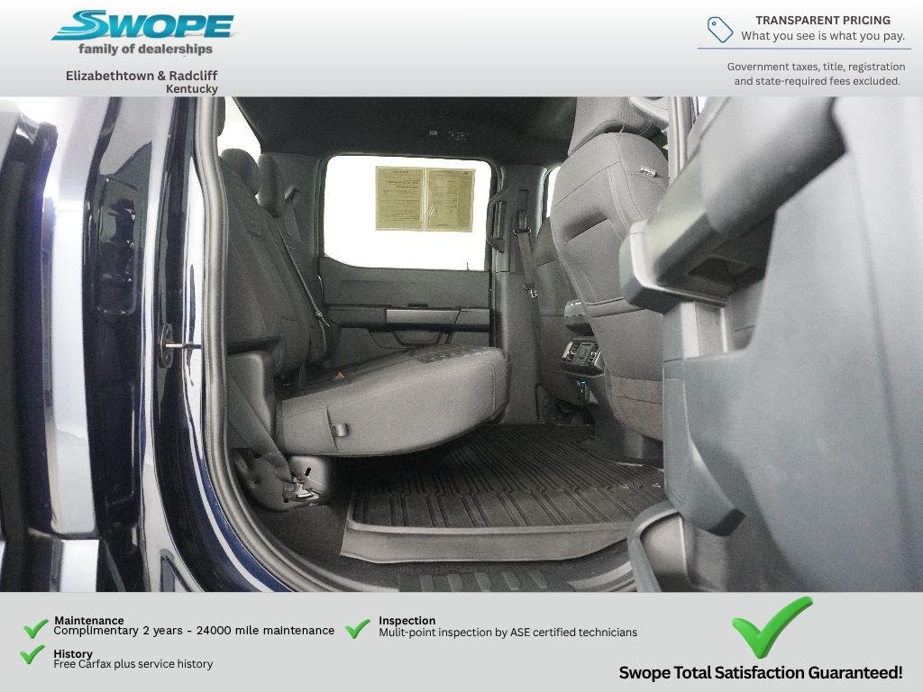 Used 2023 Antimatter Blue Metallic Ford XL image 13