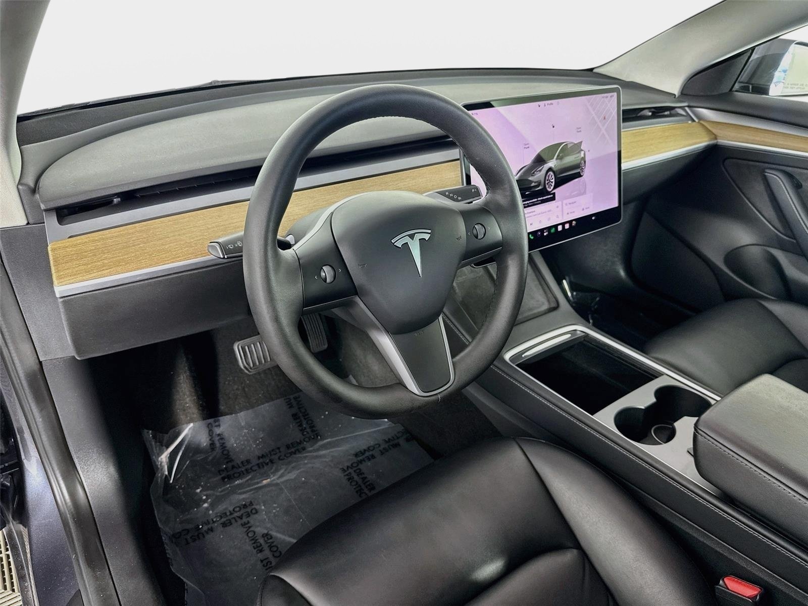 Used 2022 Gray Tesla Base image 9