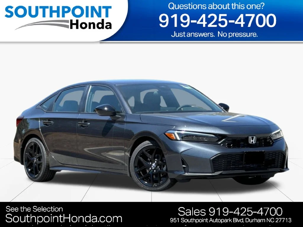 New 2026 Meteorite Gray Metallic Honda Sport image 1