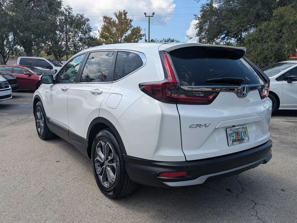 Certified Used 2022 Platinum White Pearl Honda EX image 6