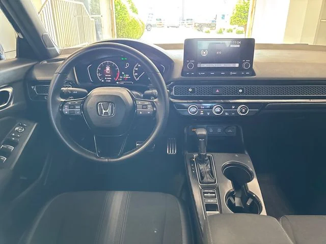 Certified Used 2025 Crystal Black Pearl Honda 4D SPORT image 18