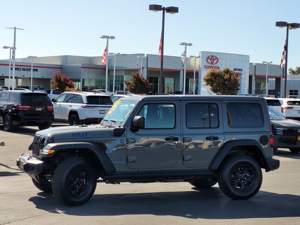 Used 2023 Gray Jeep Willys 4xe image 7