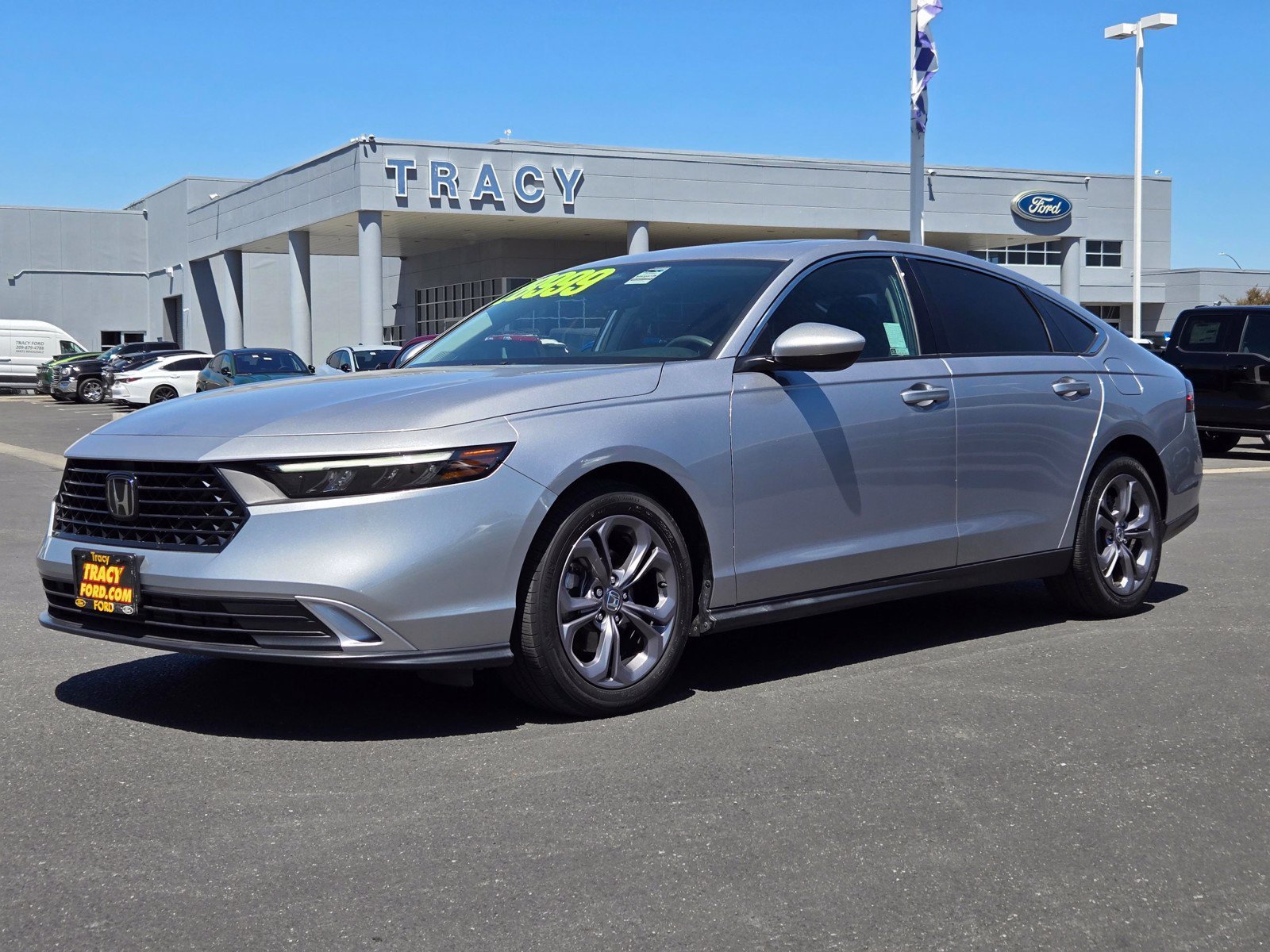 Certified Used 2023 Silver Honda EX image 8
