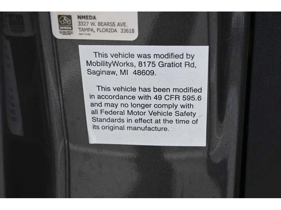 Used 2019 GRAY Ram 136 WB Mobility Handicap Van image 32