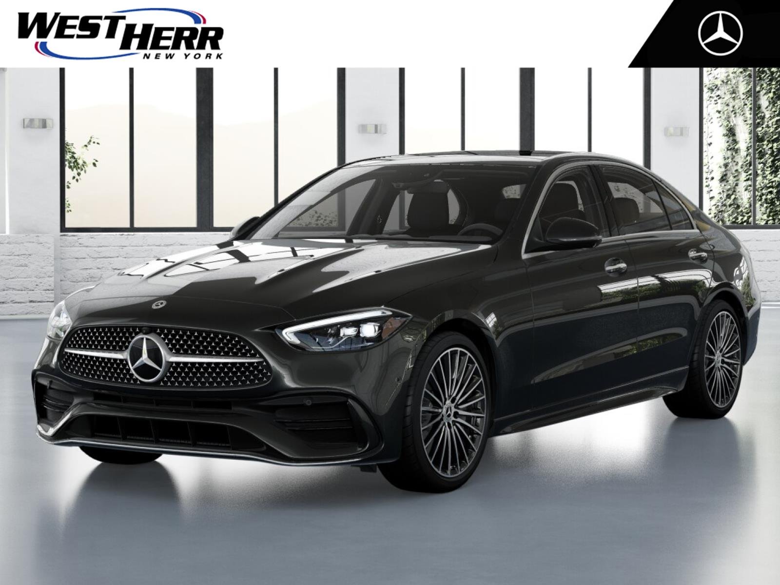 New 2026 Graphite Grey Metallic Mercedes-Benz C 300 image 1