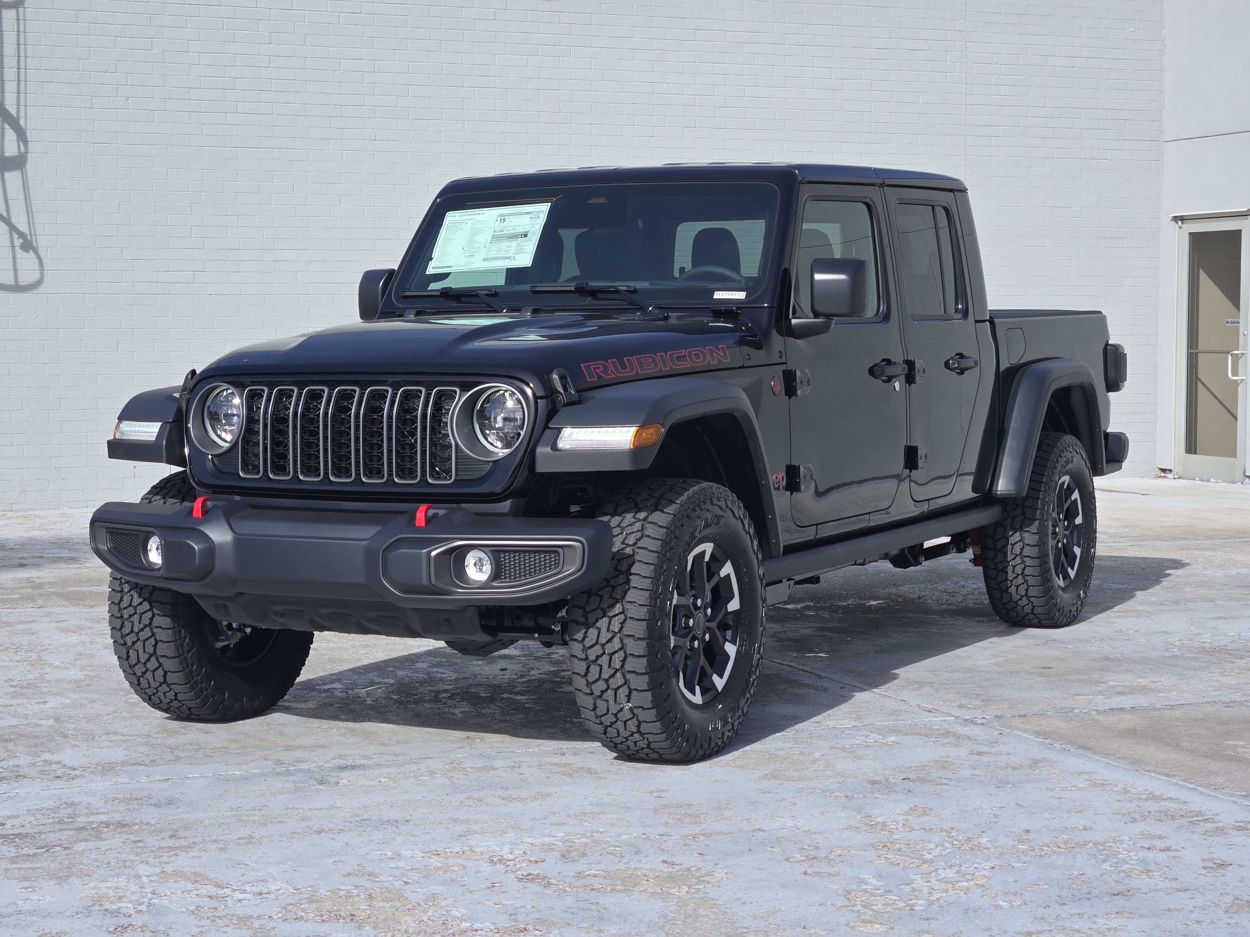 New 2026 Black Clear-Coat Exterior Paint Jeep Rubicon image 2