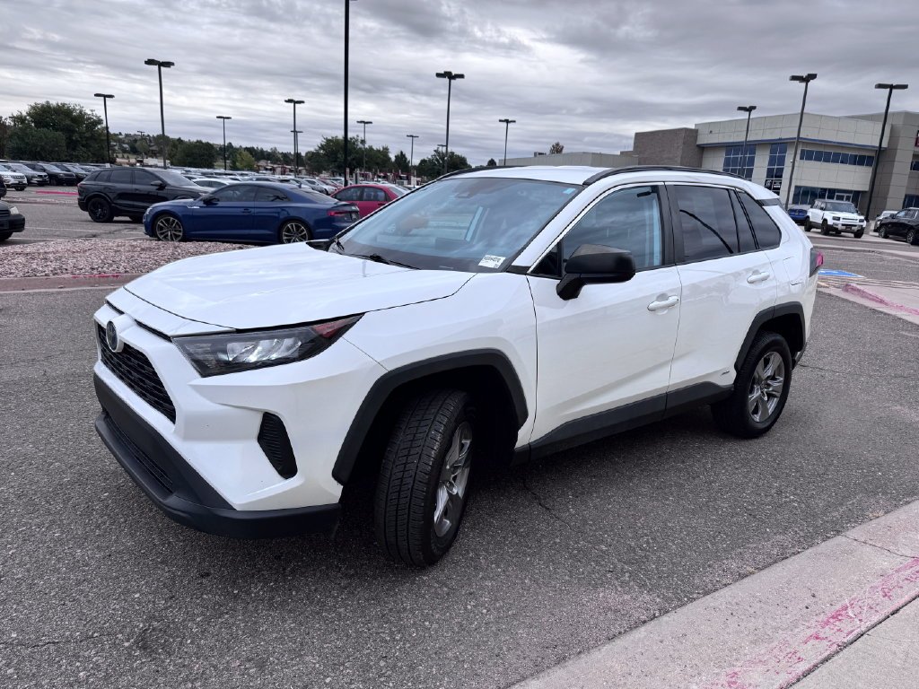 Used 2022 White Toyota LE image 4