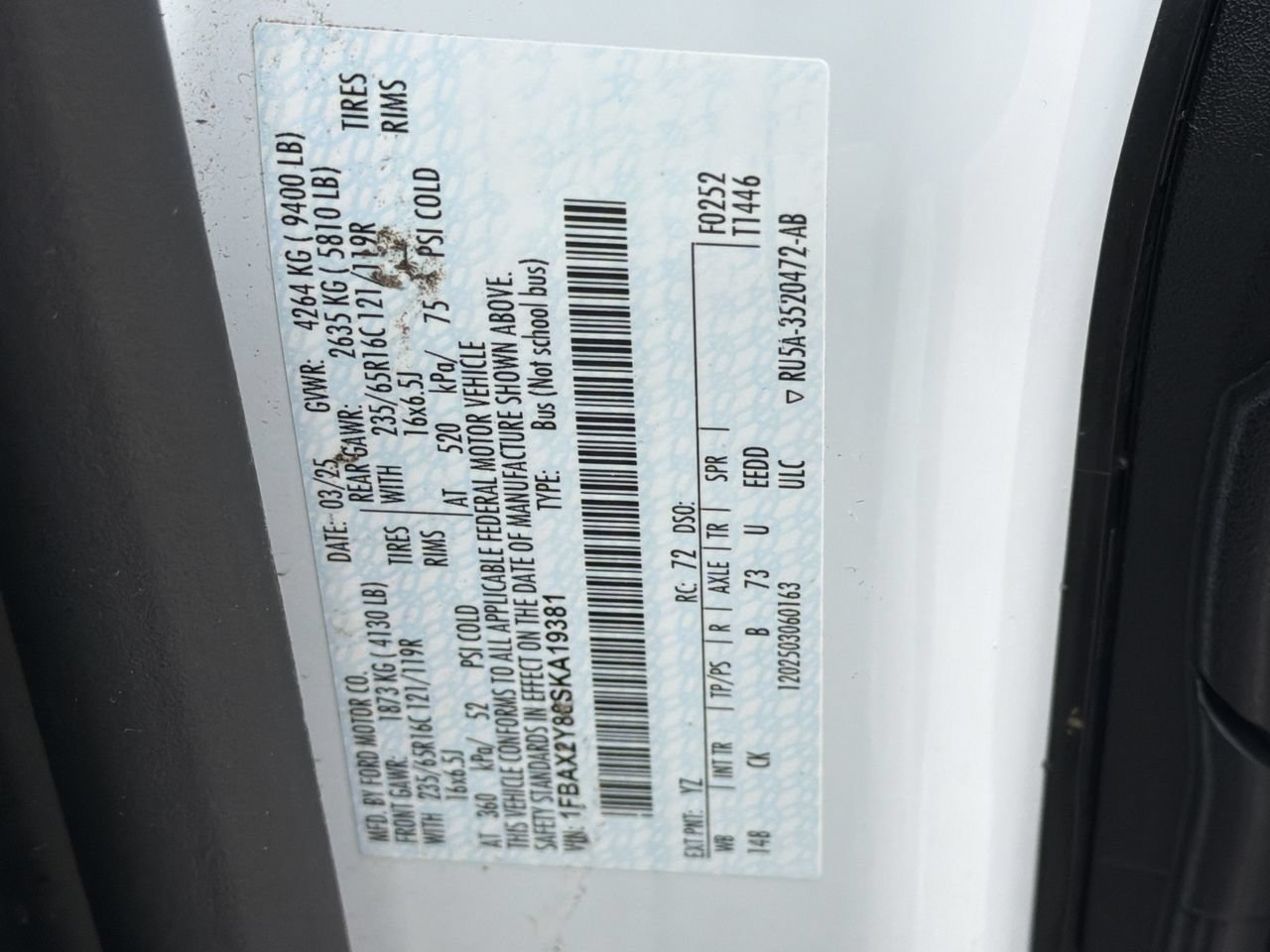 Used 2025 Oxford White Ford XLT image 32