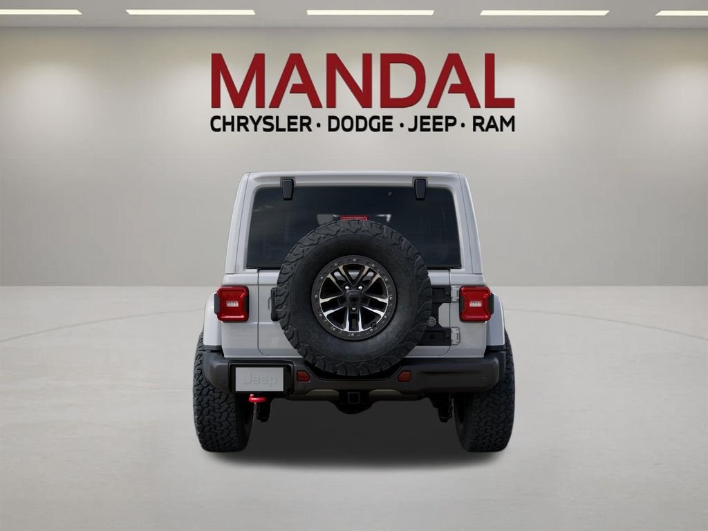 New 2026 Bright White Clear-Coat Exterior Paint Jeep Rubicon X image 7
