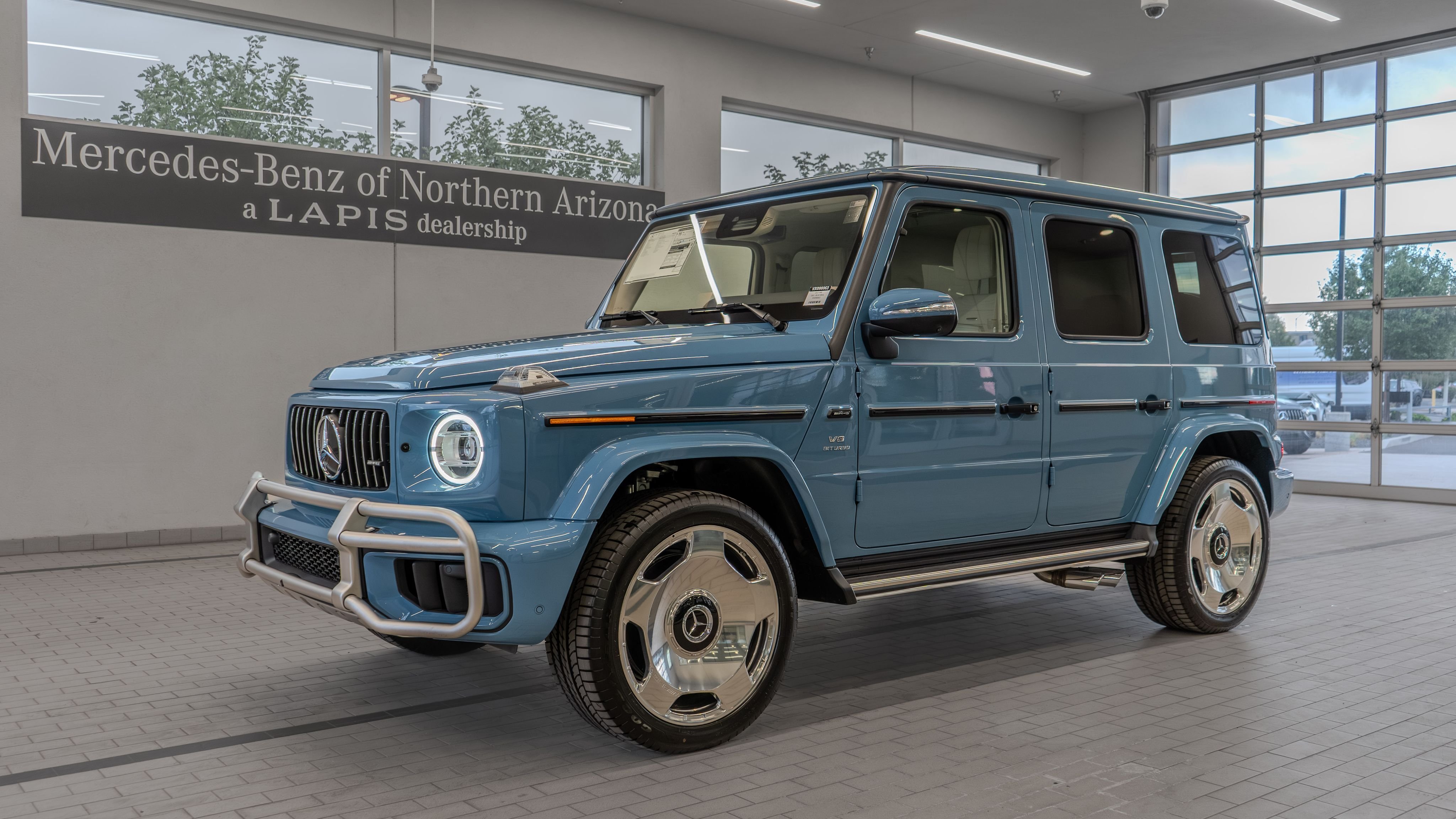 New 2027 MANUFAKTUR China Blue Mercedes-Benz G 63 AMG® image 3