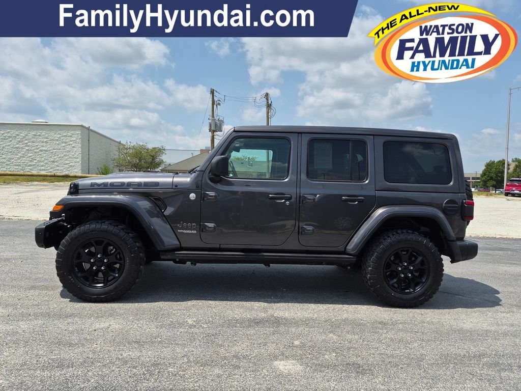 Used 2019 Gray Jeep Unlimited Moab image 7