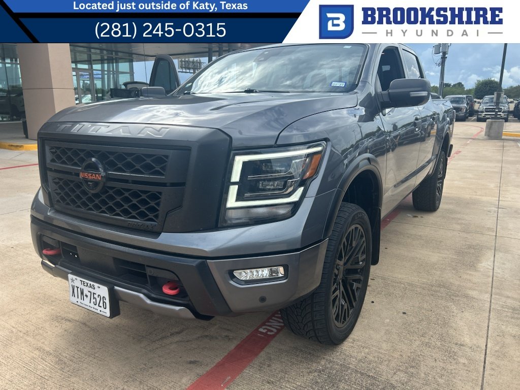 Used 2021 Gun Metallic Nissan PRO-4X image 1