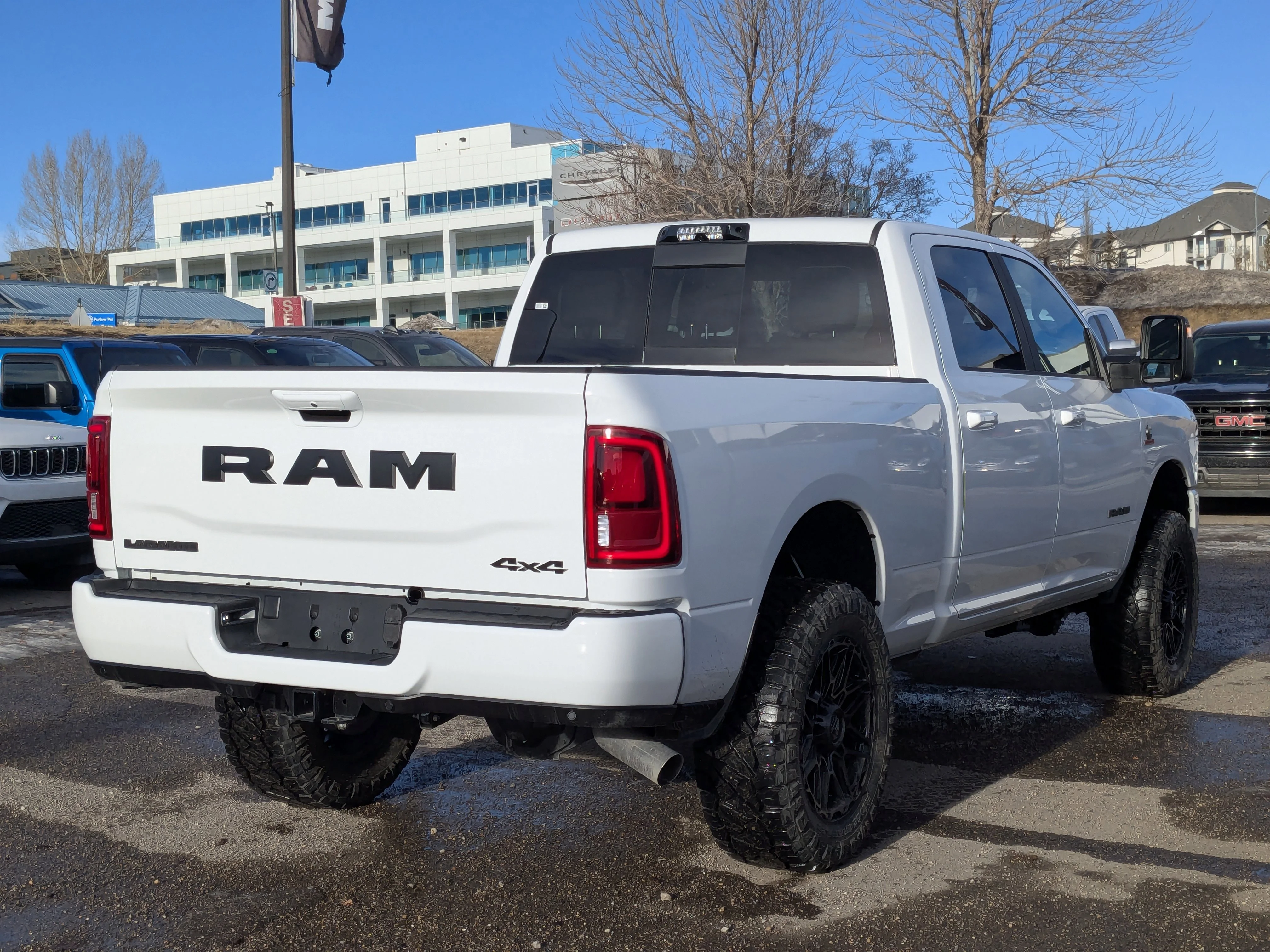 New 2026 White RAM Laramie - Night Edition - Level 1 + Grp - 6.7L Cummins HO & Tons More! image 8