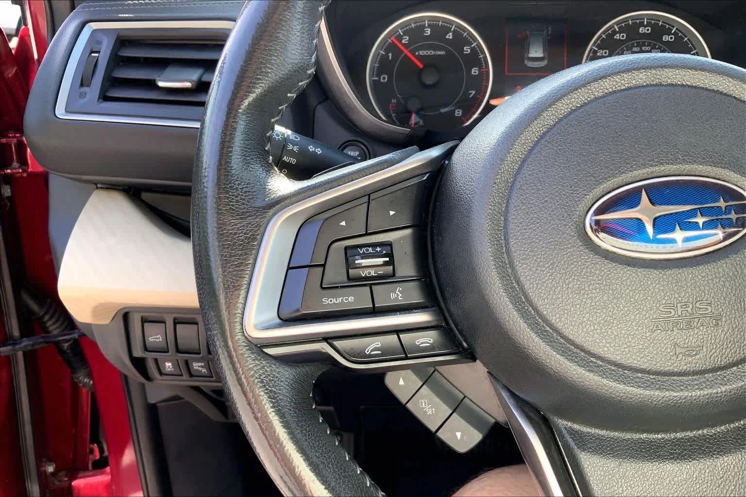 Used 2019 Crimson Red Pearl Subaru Premium image 23