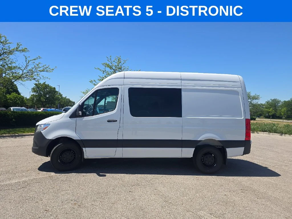 New 2026 Arctic White Mercedes-Benz Crew 144 WB image 9