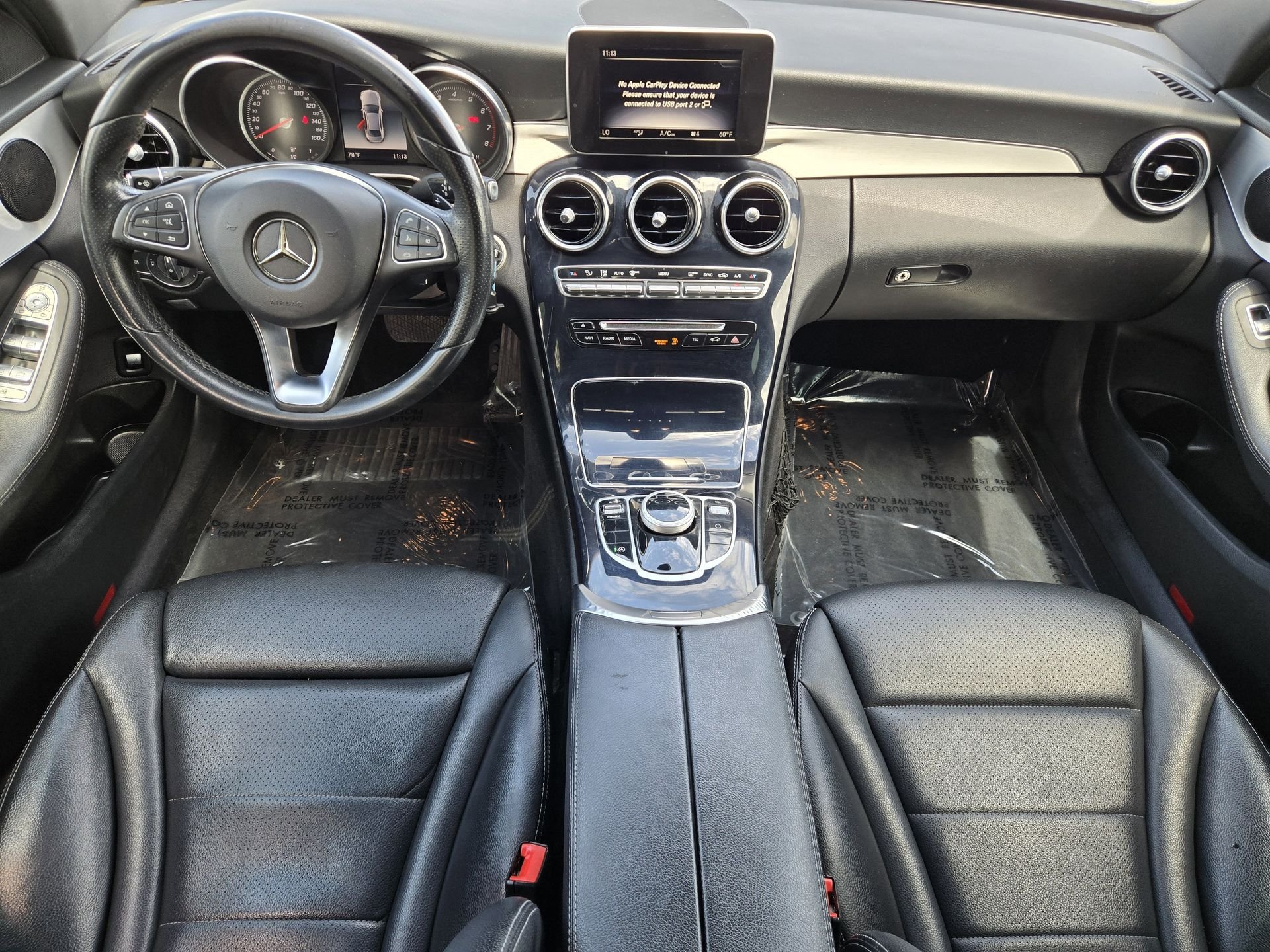 Used 2018 Mercedes-Benz C-Class Sedan C300 with VIN 55SWF4JB5JU244048 for sale in The Woodlands, TX