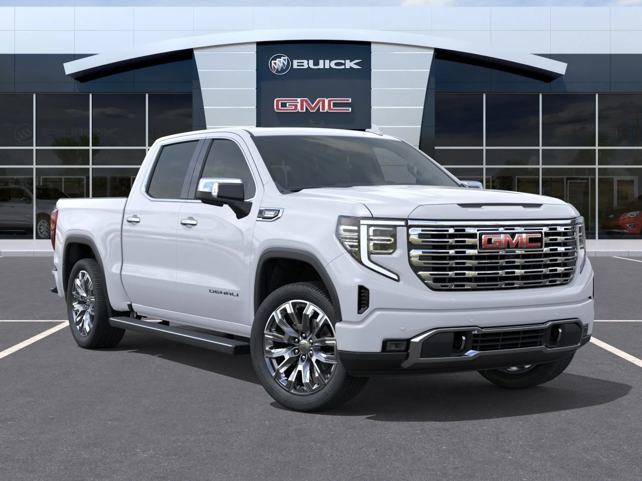 New 2026 Glacier White Tricoat GMC Denali image 8