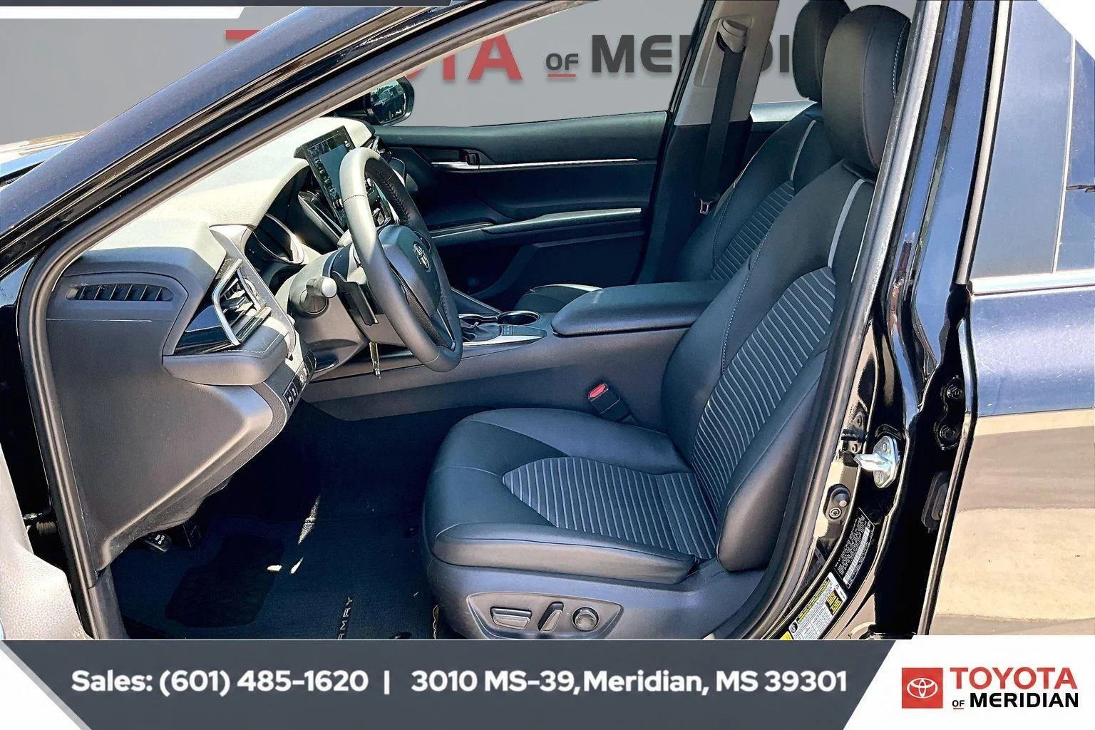 Used 2024 Midnight Black Metallic Toyota SE image 18