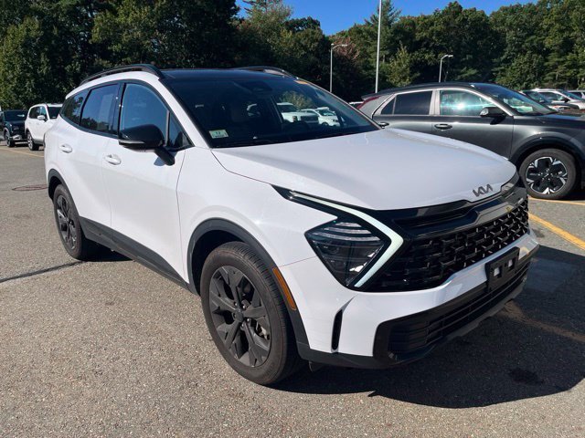 Used 2025 Glacial White Pearl Kia X-Line image 1
