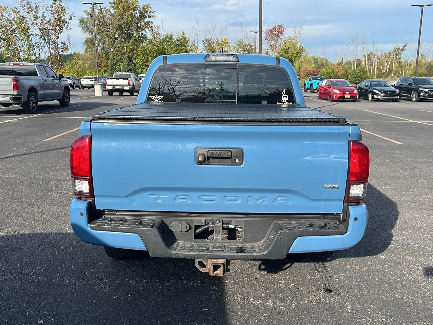 Used 2019 Cavalry Blue Toyota TRD Sport image 3