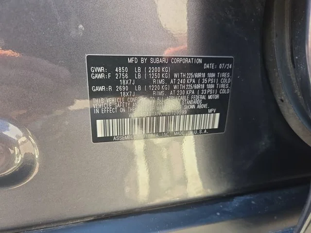 Used 2025 Gray Metallic Subaru Limited image 21