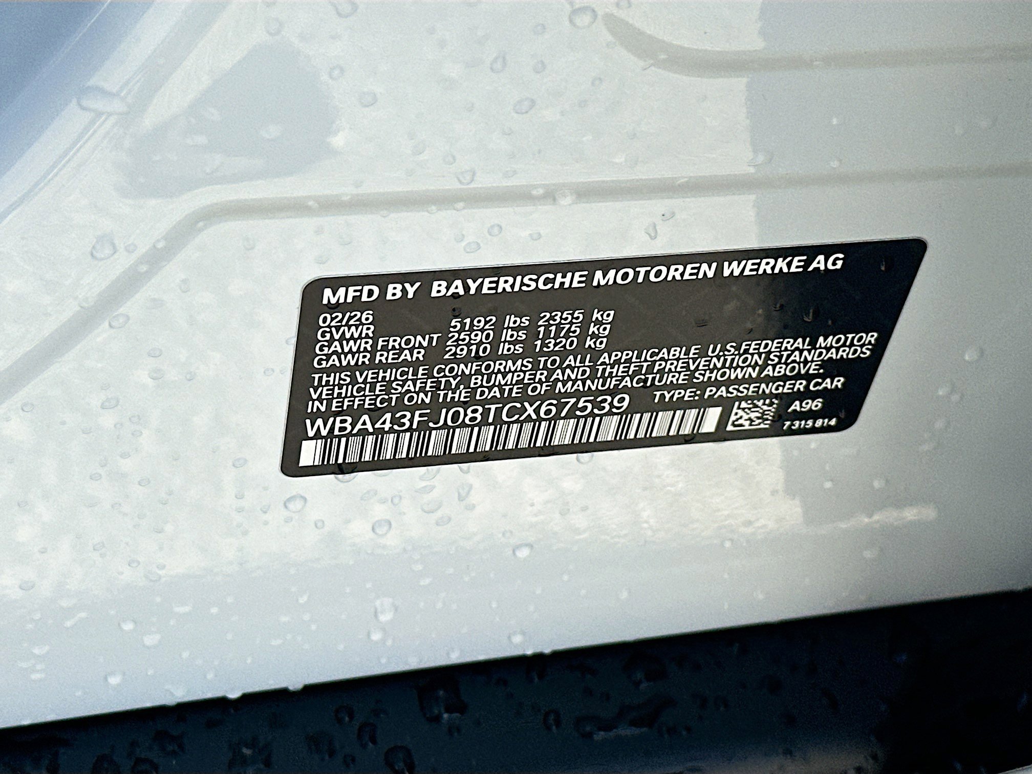 New 2026 Mineral White Metallic BMW 530i image 25