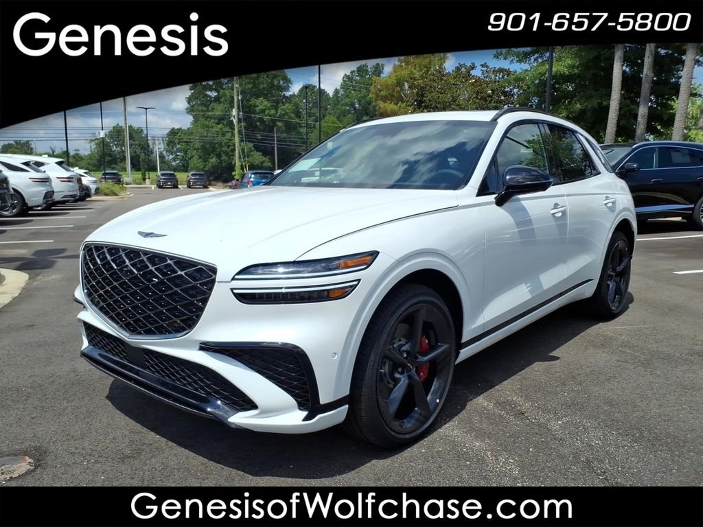 New 2027 White Genesis 3.5T Prestige Graphite image 1