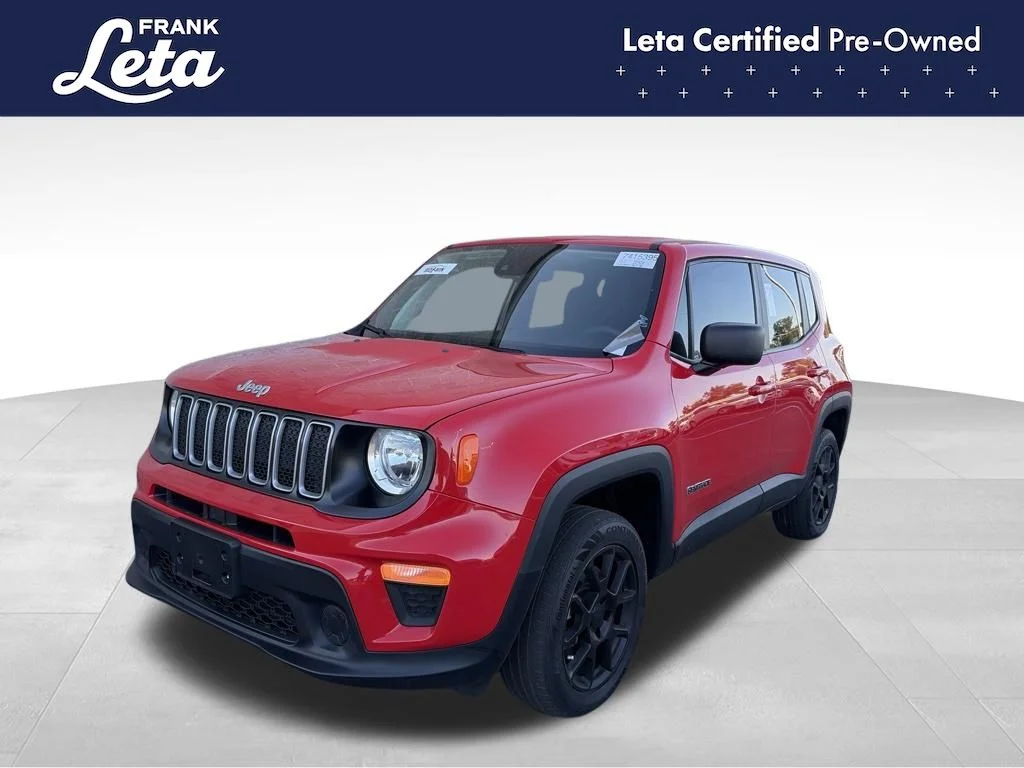 Used 2023 Red Jeep Latitude image 1