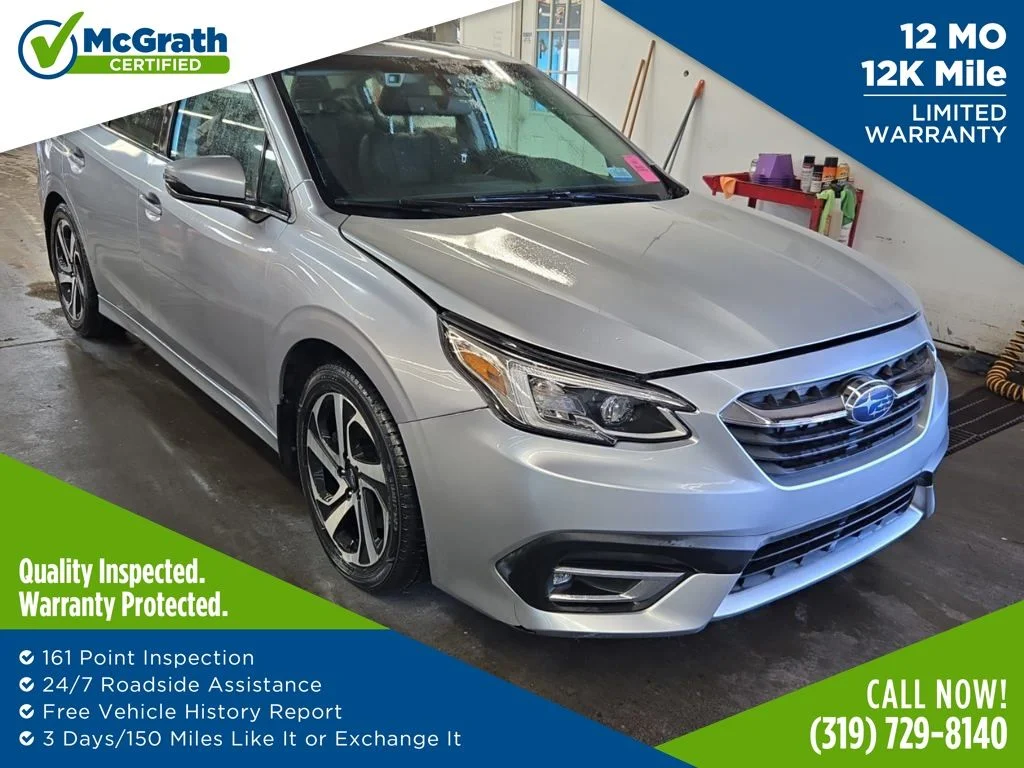 Used 2022 Silver Subaru Limited image 1