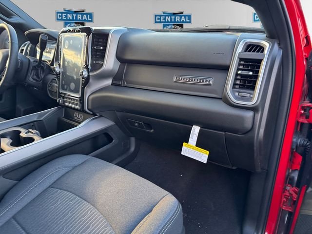 New 2024 Flame Red Clear-Coat Exterior Paint Ram Big Horn image 12