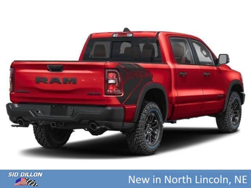 New 2027 Molten Red Pearl-Coat Exterior Paint RAM Rebel image 2