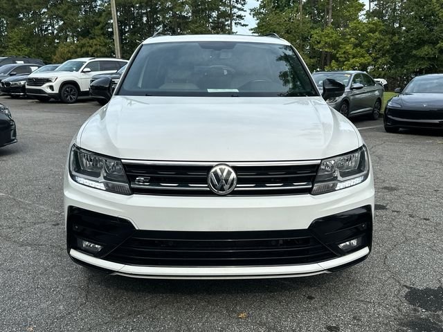 Certified Used 2021 White Volkswagen 2.0T SE R-Line Black image 2