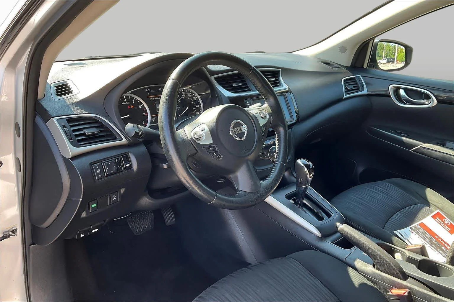 Used 2019 Brilliant Silver Metallic Nissan SV image 17
