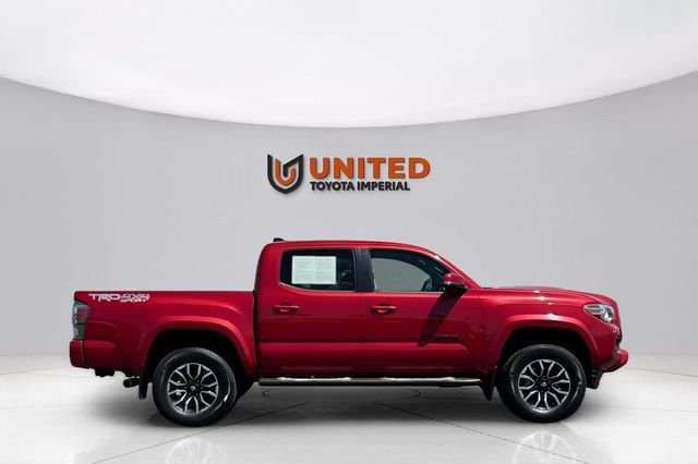 Certified Used 2021 Red Toyota TRD Sport image 3