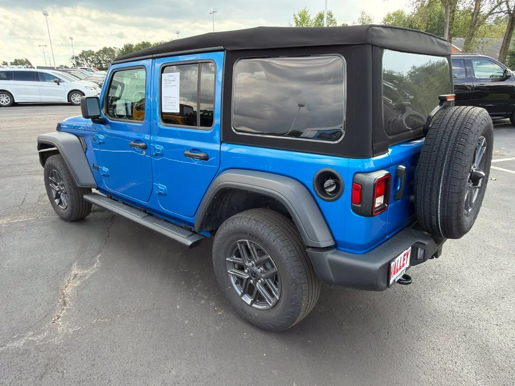 Certified Used 2025 Blue Jeep Sport S image 5