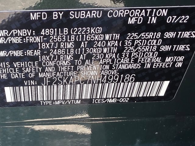 2022 Subaru Forester Limited - Photo 35