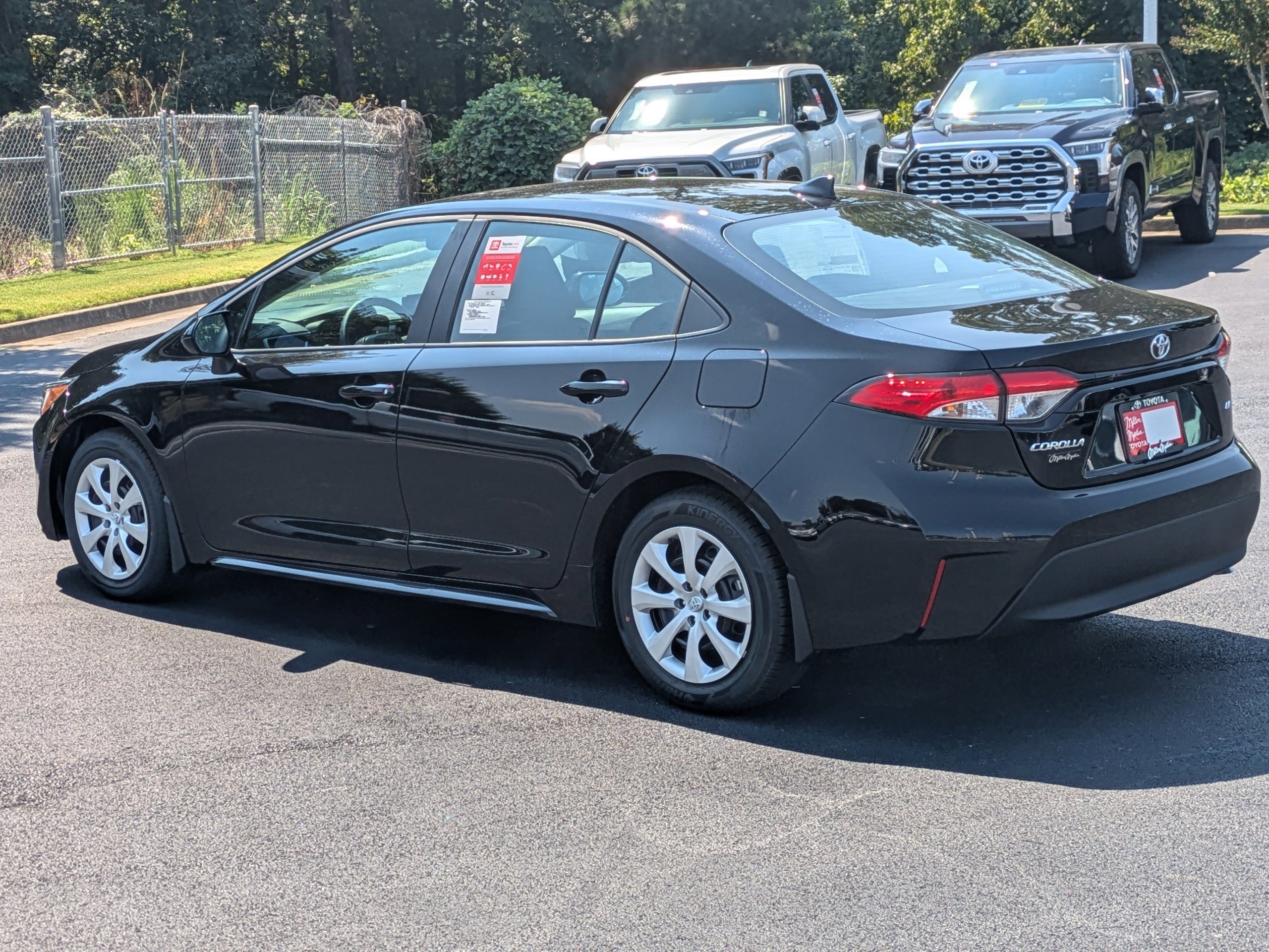 New 2026 Black Toyota LE image 6