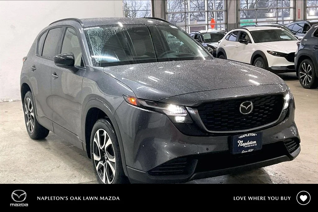 New 2026 Machine Gray Metallic Mazda 2.5 S Preferred AWD image 1