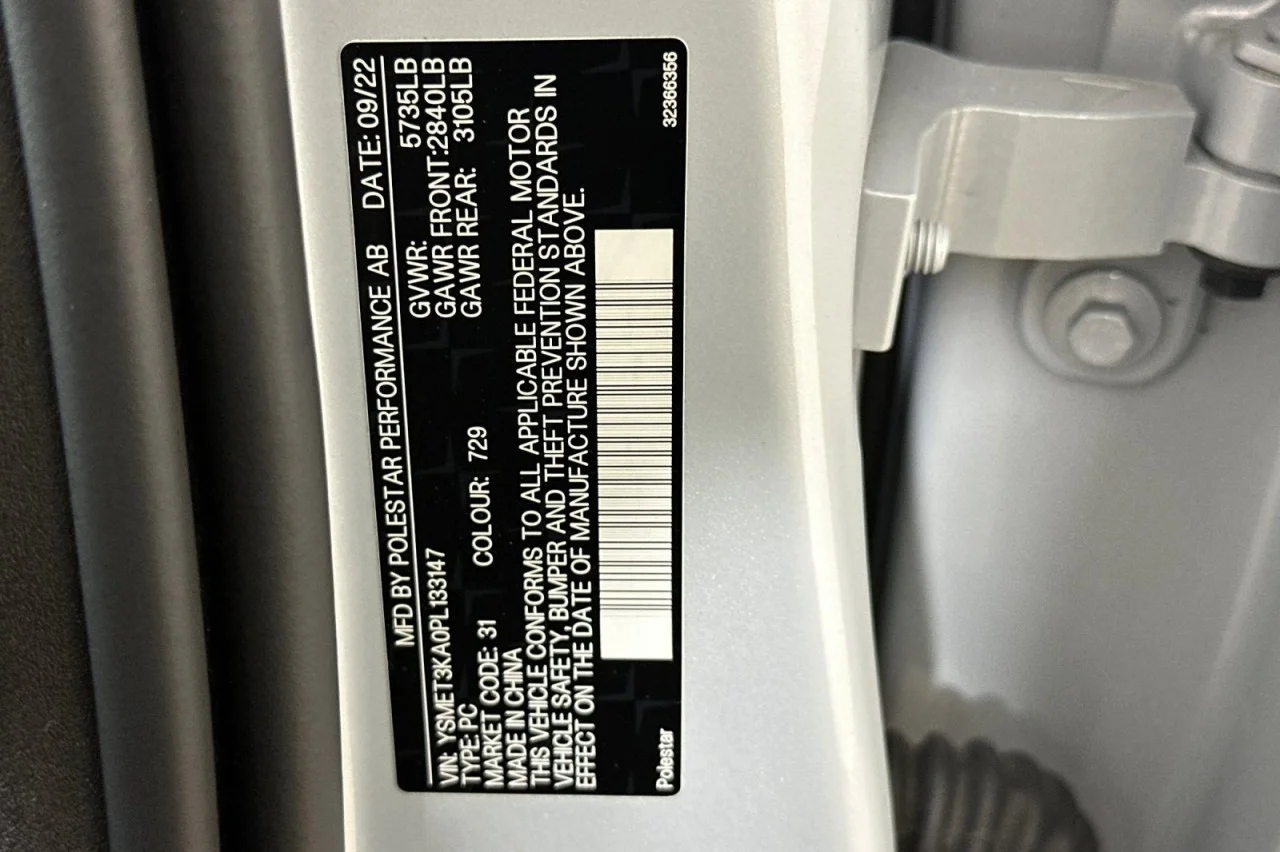 Used 2023 POLAR WHITE Polestar Performance image 27