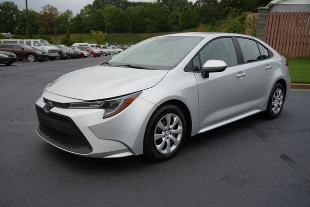 Certified Used 2022 Silver Toyota LE image 3