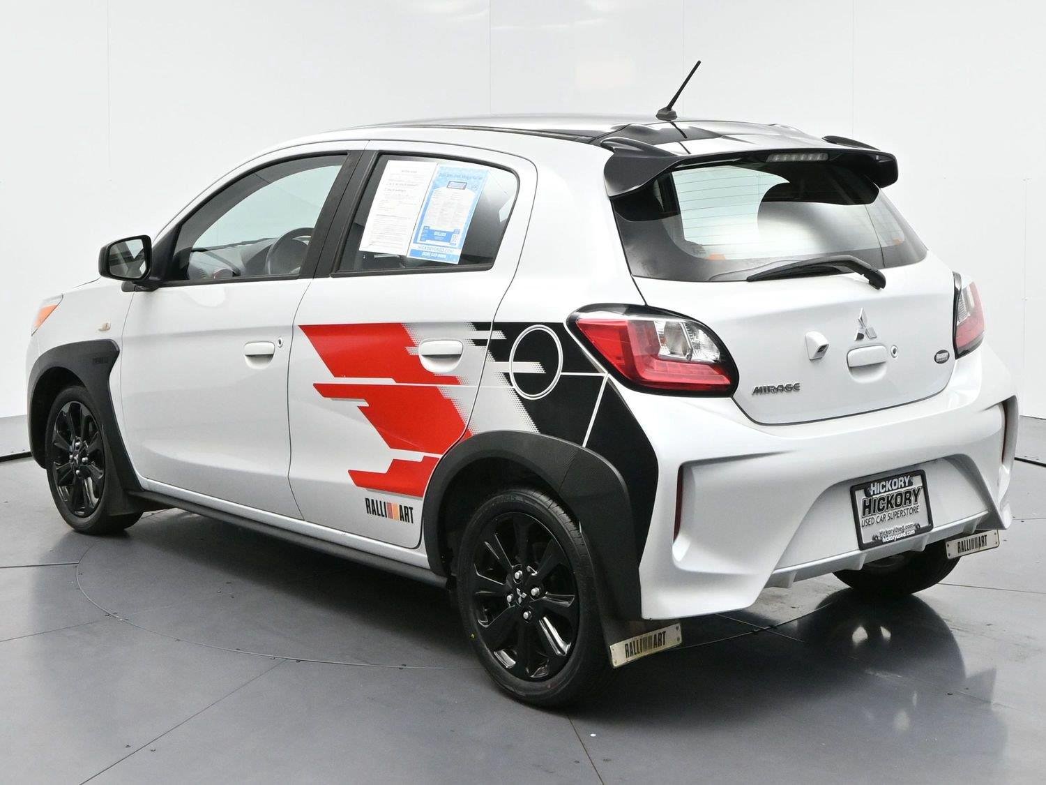 Used 2024 White Diamond w/Black Roof Mitsubishi Ralliart image 5