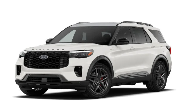 New 2026 Star White Metallic Tri-Coat Ford ST-Line image 1