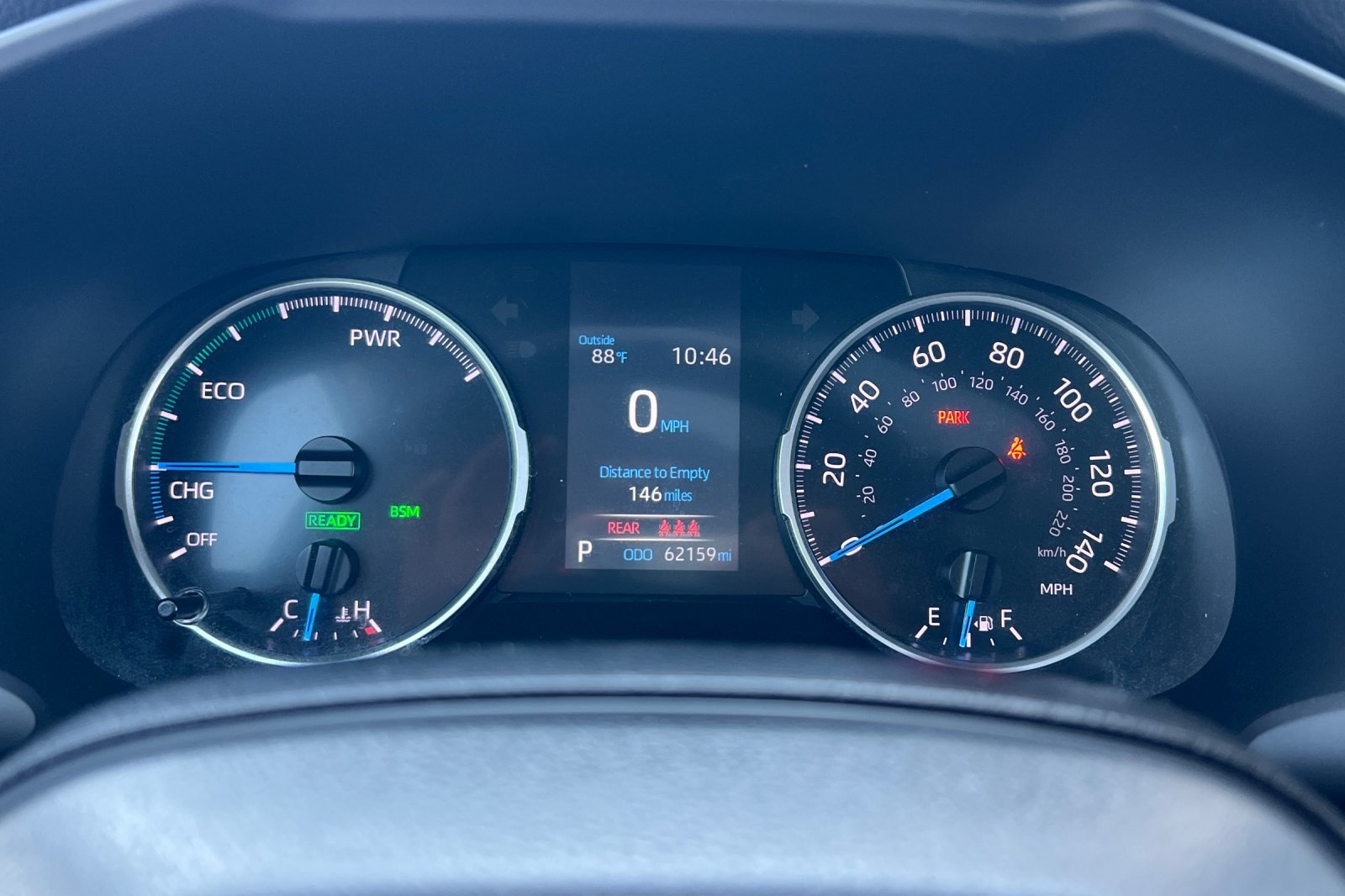 Certified Used 2021 Super White Toyota Hybrid XLE image 24