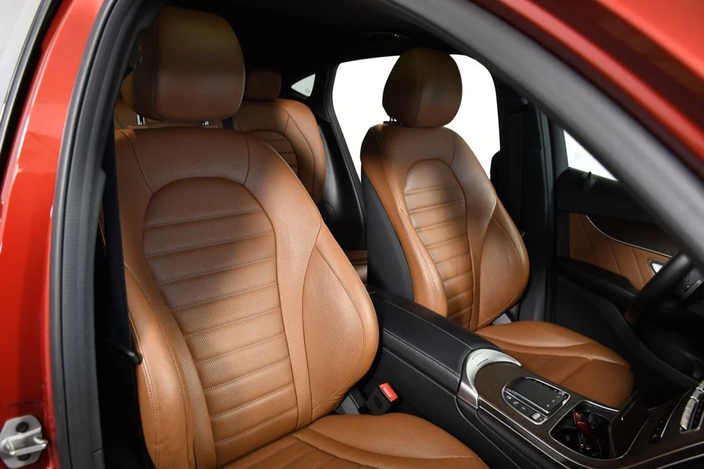 Used 2021 designo Cardinal Red Metallic Mercedes-Benz GLC 300 Coupe image 20