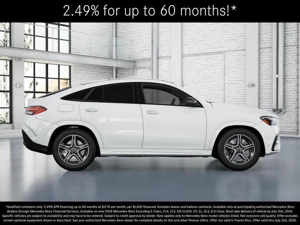 New 2026 Polar White Mercedes-Benz GLE 450 image 2